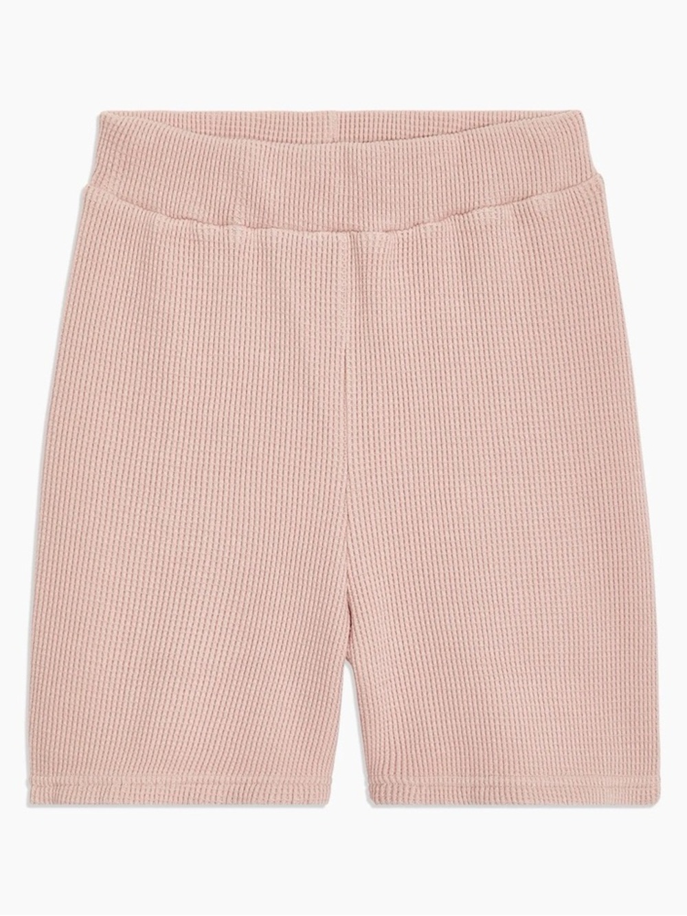 nwt Onia Womens Waffle Knit Biker Shorts in Blush XS 100% cotton